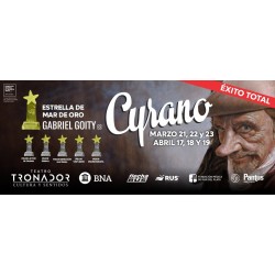 Par de entradas para "Cyrano" en el Teatro Tronador de Mar del Plata | Semana Santa
