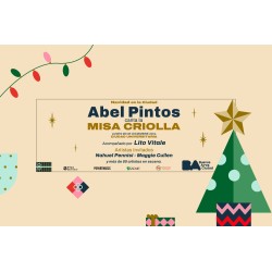 UN PAR DE ENTRADAS para Abel Pintos canta la Misa Criolla en Ciudad Universitaria (CABA)