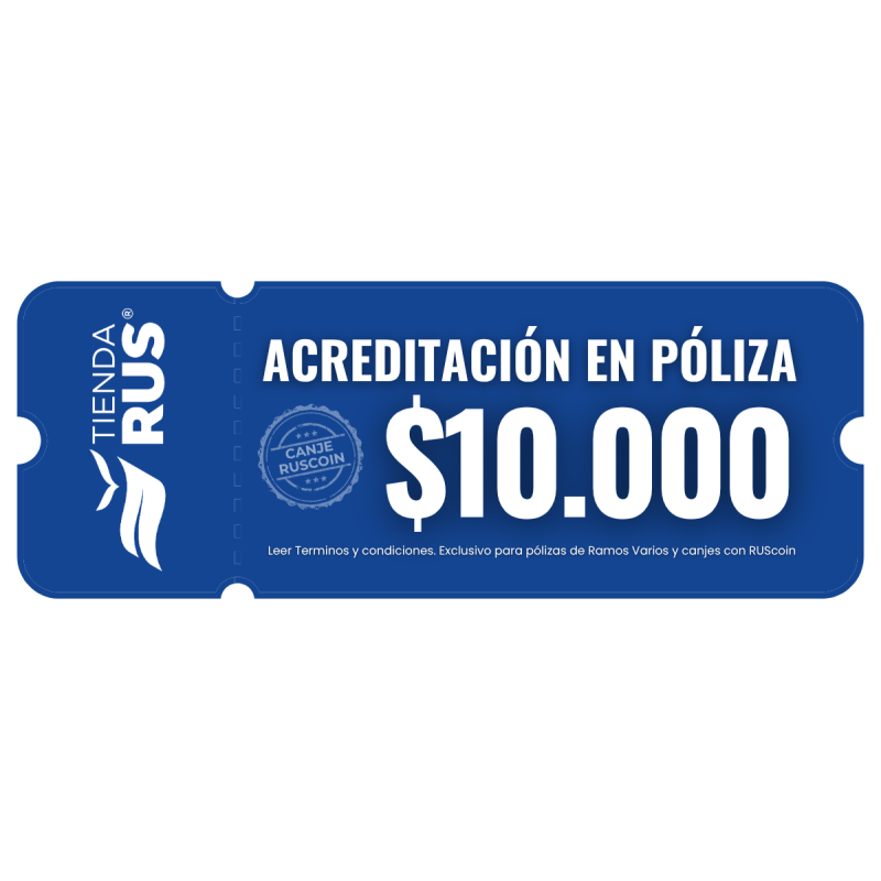 Acreditación en Póliza 10000
