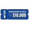 Acreditación en Póliza 10000